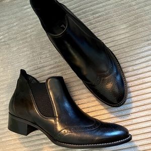 Paul Green Ava Wingtip Ankle Boots, US size 7, NWOB